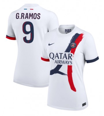 Paris Saint-Germain Goncalo Ramos #9 Bortatröja Dam 2024-25 Kortärmad